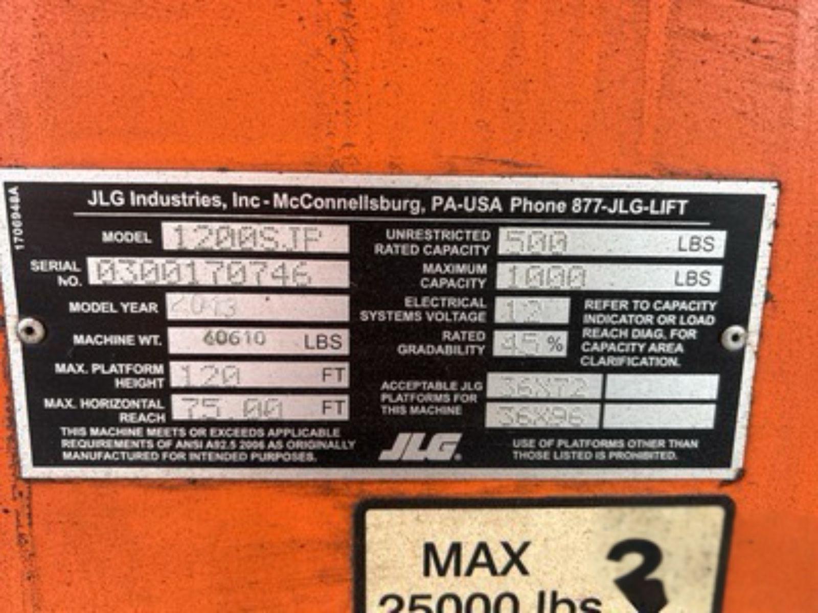 Sold - Telescopic Boom Lift - View 2